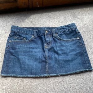 X2 Quality Denim mini skirt